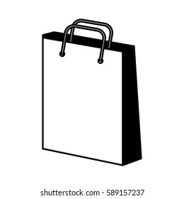 shopping bag isolated icon