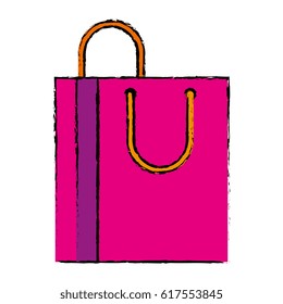 shopping bag isolated icon