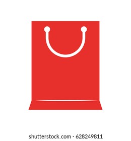 shopping bag isolated icon