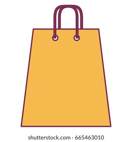 shopping bag isolated icon