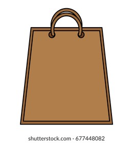 shopping bag isolated icon