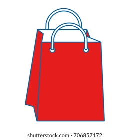 shopping bag isolated icon