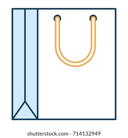 shopping bag isolated icon