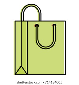 shopping bag isolated icon