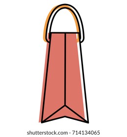 shopping bag isolated icon
