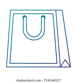 shopping bag isolated icon