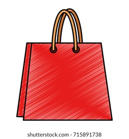 shopping bag isolated icon