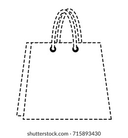 shopping bag isolated icon