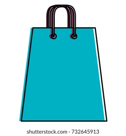 shopping bag isolated icon