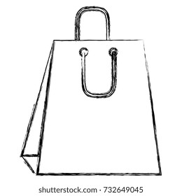 shopping bag isolated icon