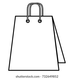shopping bag isolated icon