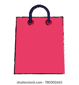 shopping bag isolated icon