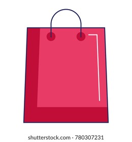 shopping bag isolated icon