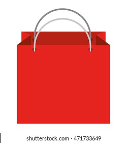 shopping bag isolated icon vector illustration design