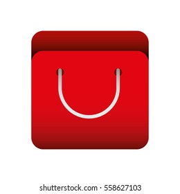 shopping bag isolated icon vector illustration design