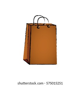 Shopping bag isolated icon vector illustration graphic design