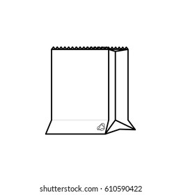 Shopping bag isolated icon vector illustration graphic design
