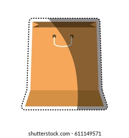 Shopping bag isolated vector illustration graphic design