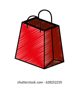 shopping bag isometric icon