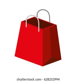 shopping bag isometric icon