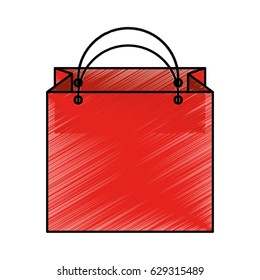 shopping bag isometric icon