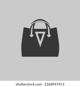 Shopping bag line icon. linear style sign for design concept. Paper bag Simple line vector icon. Symbol, logo illustration. Pixel perfect vector graphics