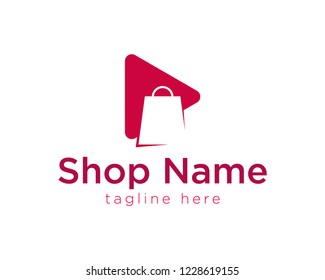 shopping bag logo