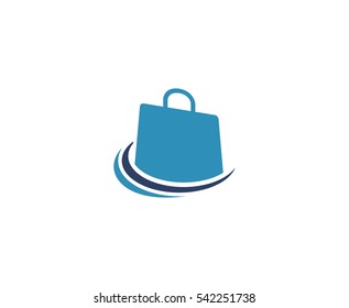 Shopping bag logo