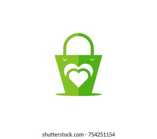 Shopping bag logo