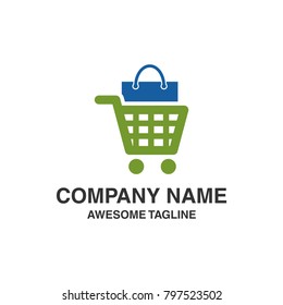 shopping bag logo
