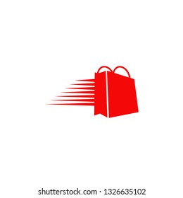 Shopping bag logo design