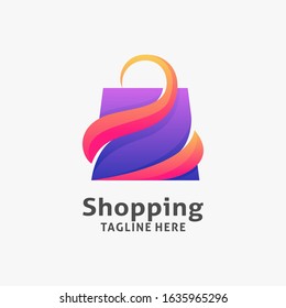Shopping bag logo design inspiration