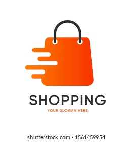 Shopping Bag Logo design Template  