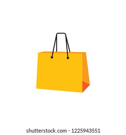 Shopping bag logo for online shop