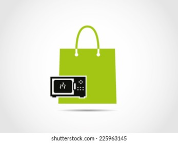 Shopping Bag Microwave