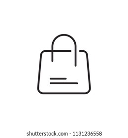 Shopping Bag Modern Ui Vector Icon