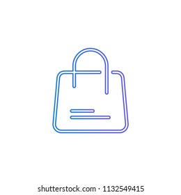 Shopping Bag Modern Ui Vector Icon