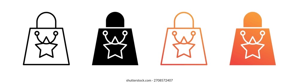 Colección de conjunto de iconos de estilo múltiple