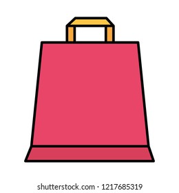 shopping bag on white background