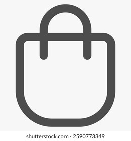 shopping bag, online store and online business icons
