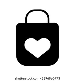 Shopping bag outline icon. linear style sign for mobile concept and web design. Paper bag simple line vector icon. Symbol, logo illustration. Pixel perfect vector graphics
