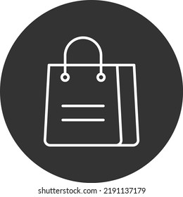 Shopping Bag Pixel Perfect Detail Icon