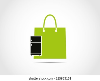 Shopping Bag Refrigerator