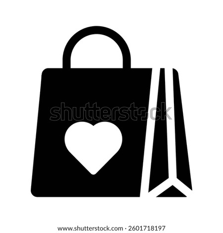 A shopping bag representing retail or purchases
