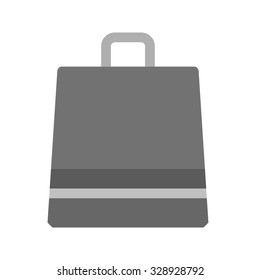 Shopping, bag, retail icon vector image. Can also be used for household objects. Suitable for use on web apps, mobile apps and print media.