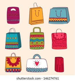 Shopping bag set