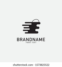Shopping Bag Simple and clear logo design fully vector editable