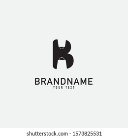 Shopping Bag Simple and clear logo design fully vector editable