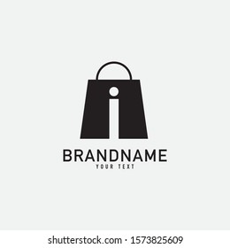 Shopping Bag Simple and clear logo design fully vector editable