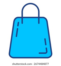 Shopping Bag Simple Vector Icon Collection